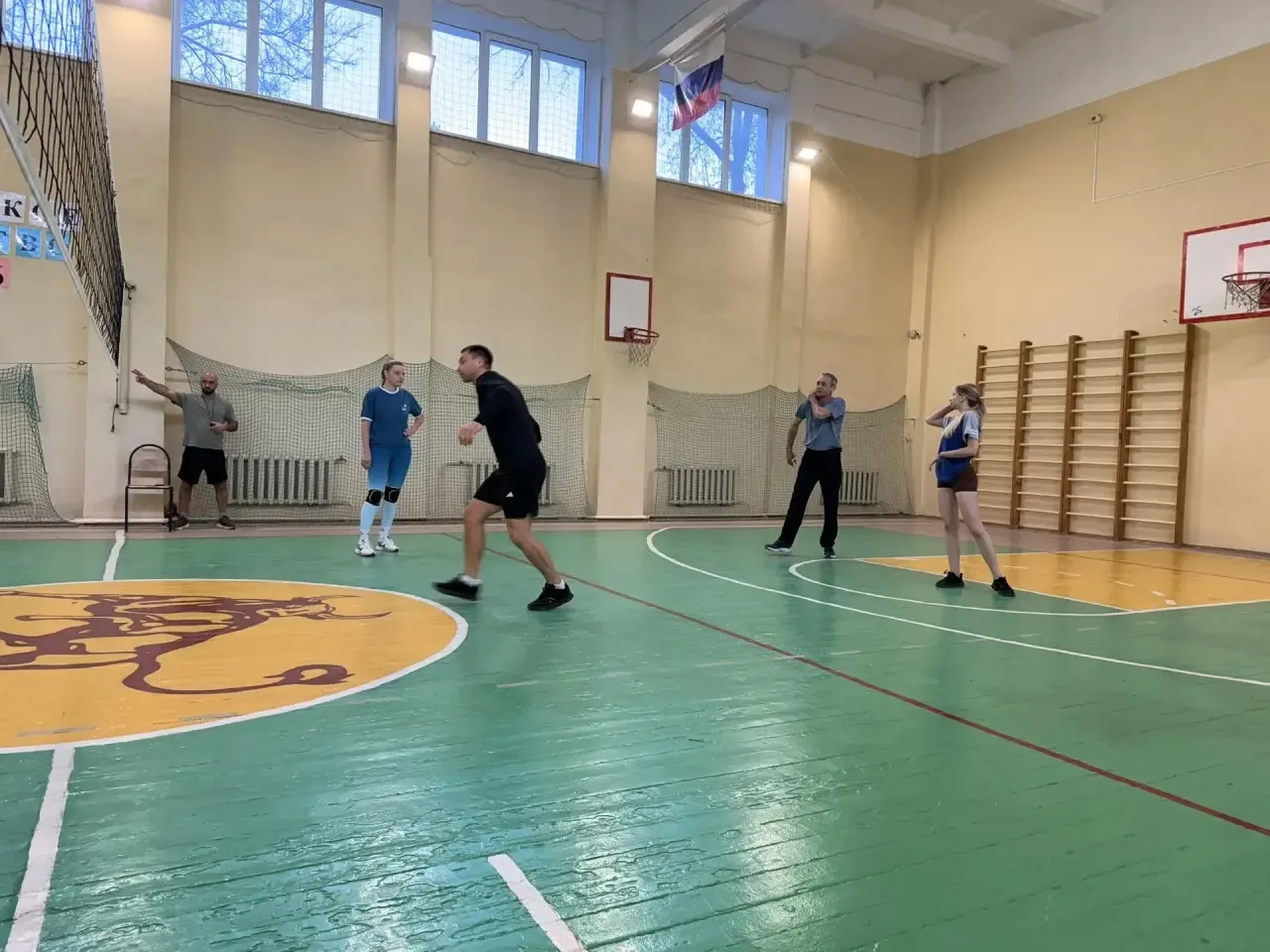 💪Спартакиада «Здоровье»  🏐Второй день спартакиады «Здоровье» среди учителей и работников муниципальн