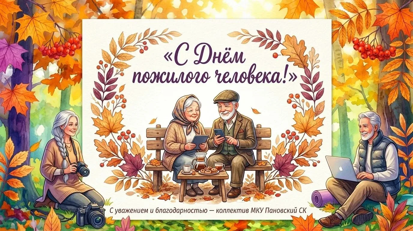 🎉 С Днём почтенного возраста!
