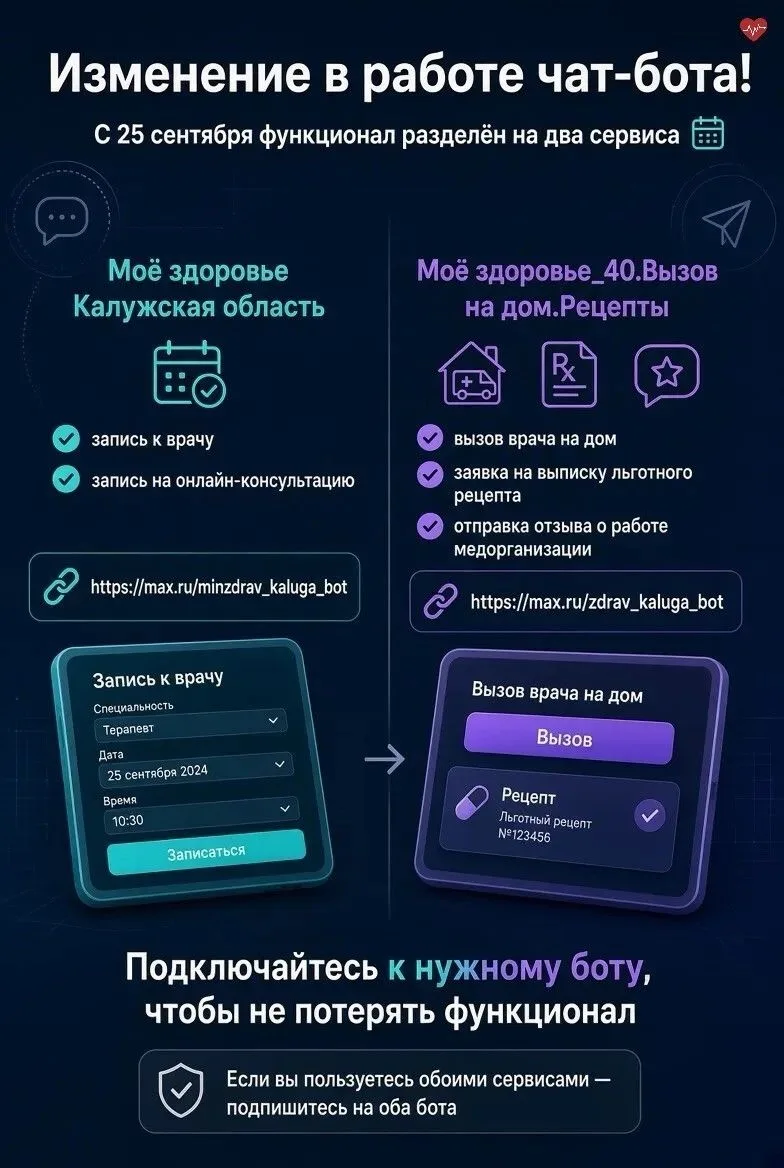 Изменение в работе чат‑бота!