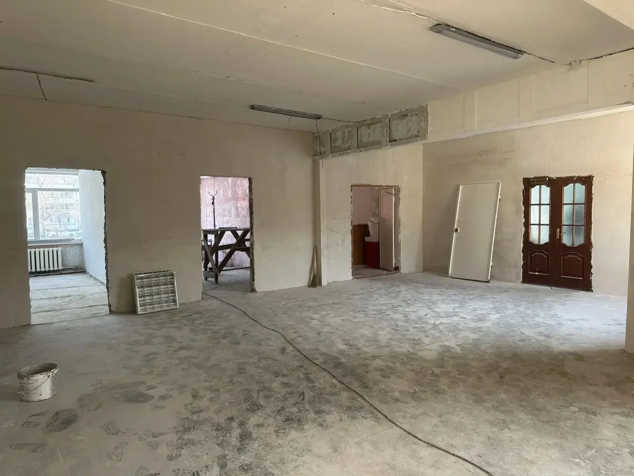 Капитальный ремонт лицея. Второй и первый этаж.