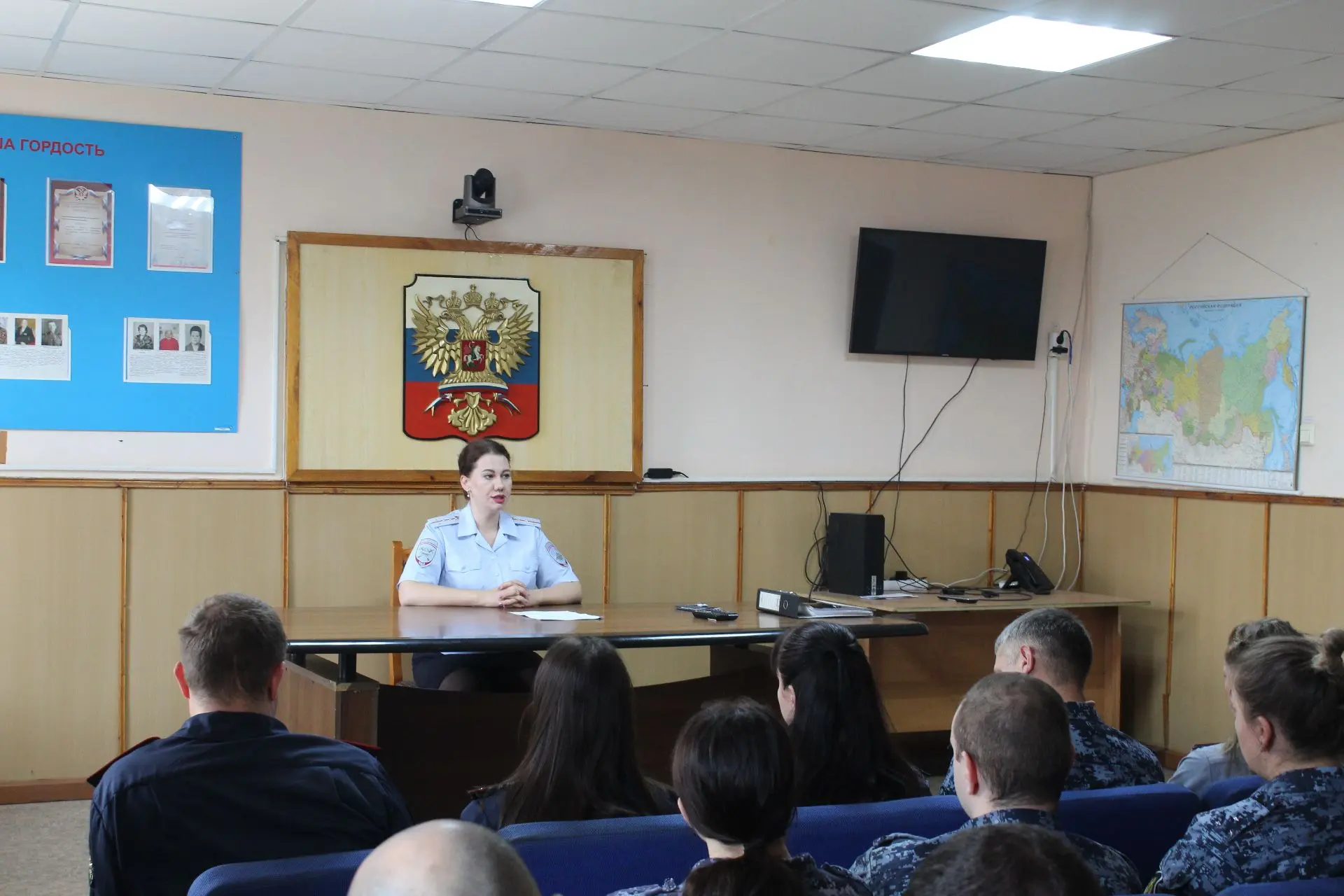В СИЗО-1 УФСИН России по Ульяновской области проведено занятие по безопасности дорожног...