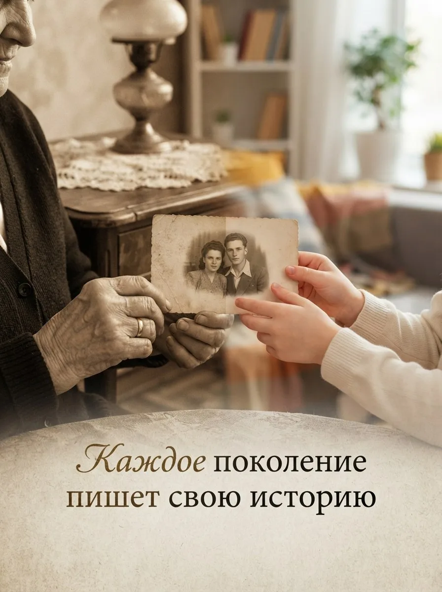 Каждое поколение пишет свою историю, но самые важные главы всегда начинаются с семейных...