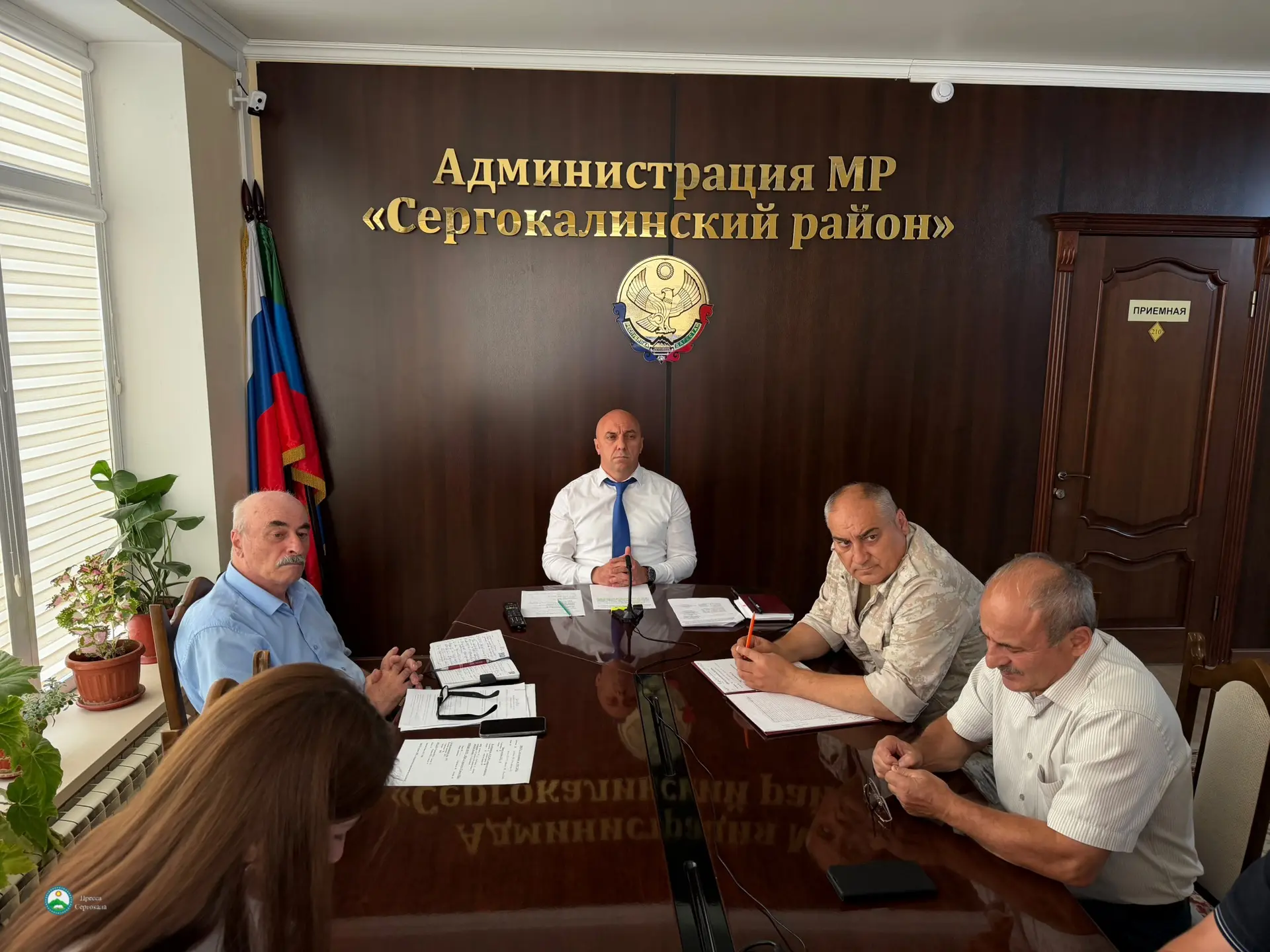 Глава Сергокалинского района Арсен Магомедов принял участие в совместном заседании Республиканской п