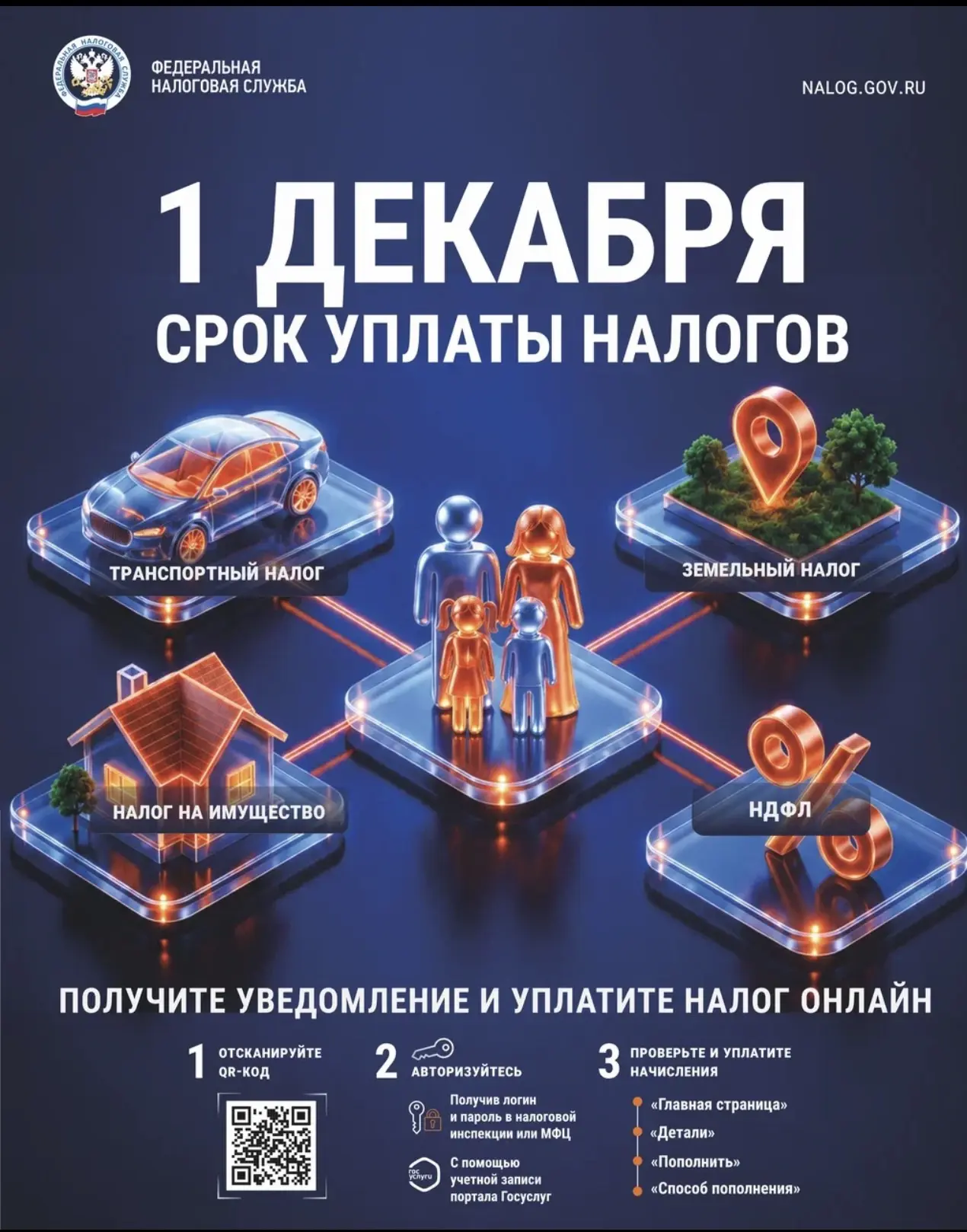 ‼️ В соответствии с налоговым законодательством в 2026 году срок уплаты