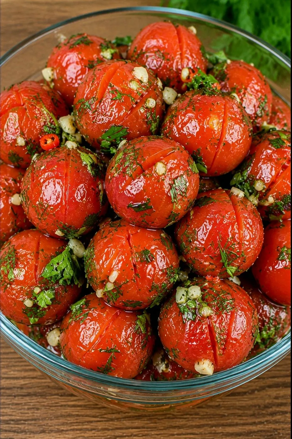 Малосольные помидоры быстрого приготовления 
Если хочется вкусной и ароматной закуски без долгого ож