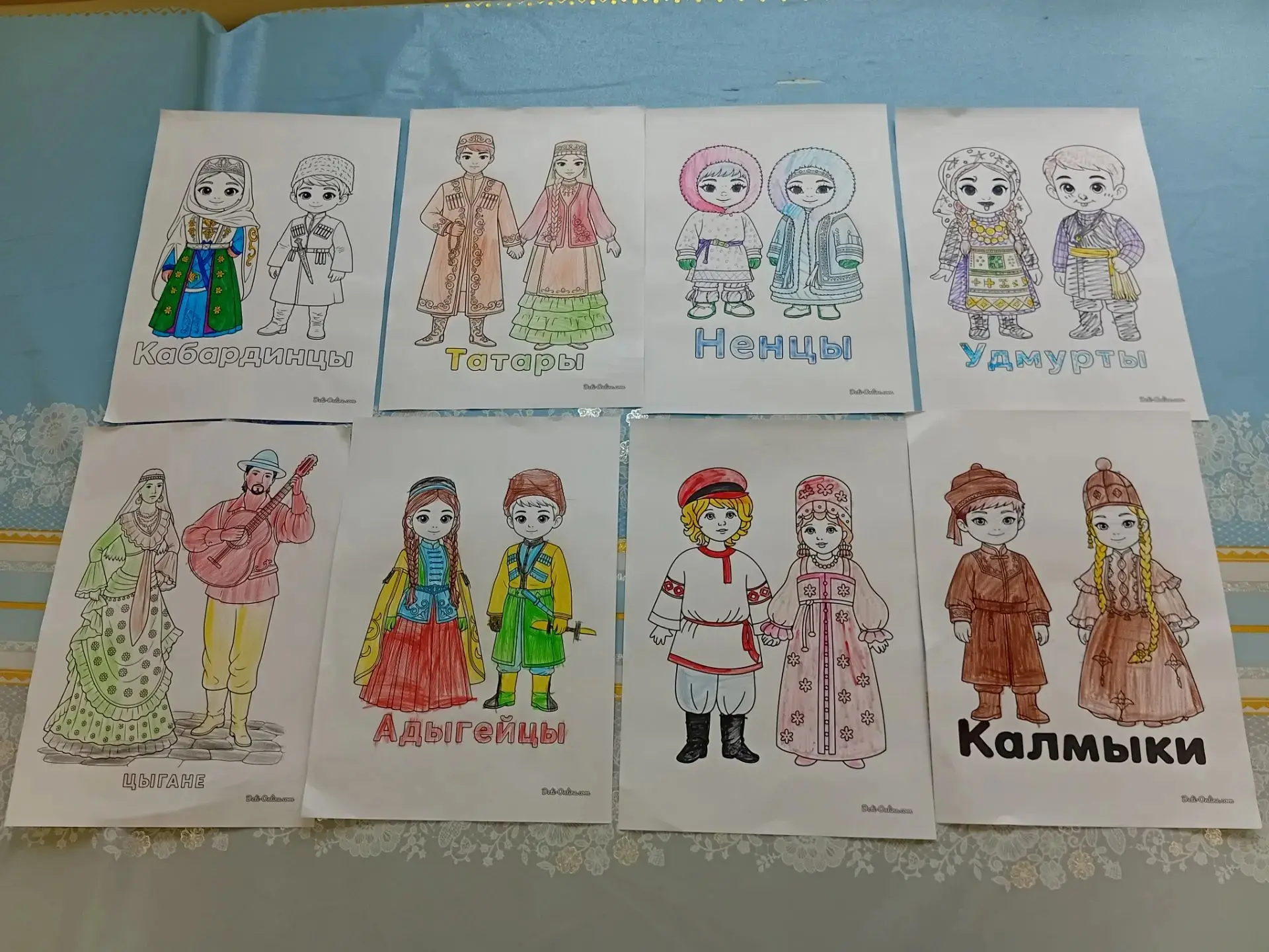 ‎💧В пришкольном лагере «Капитошка» 
‎
🇷🇺‎Главной темой нового дня стал Год единства народов Росси