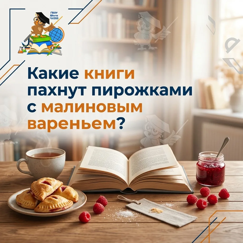 🥧ЕСТЬ КНИГИ, КОТОРЫЕ СЛОВНО ПАХНУТ ПИРОЖКАМИ С МАЛИНОВЫМ ВАРЕНЬЕМ…🍓

Стоит открыть первую страницу
