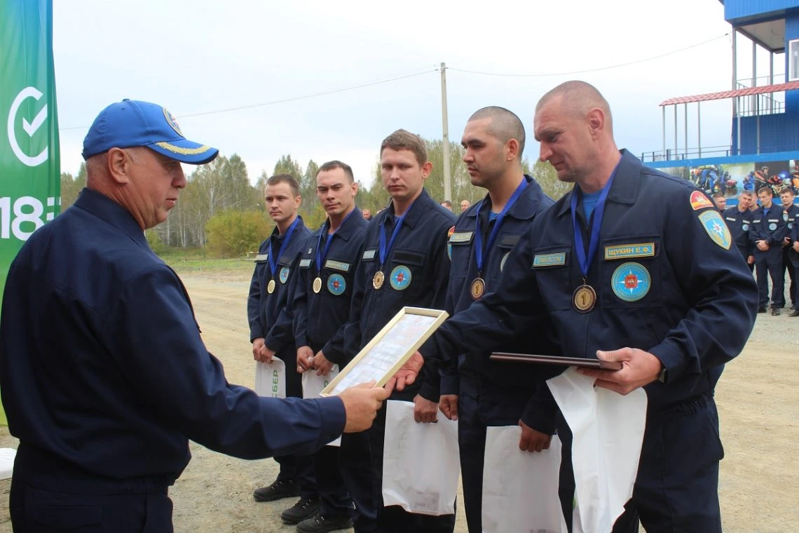 💪 В Челябинской области завершились XXVI областные соревнования среди спасателей на «К...