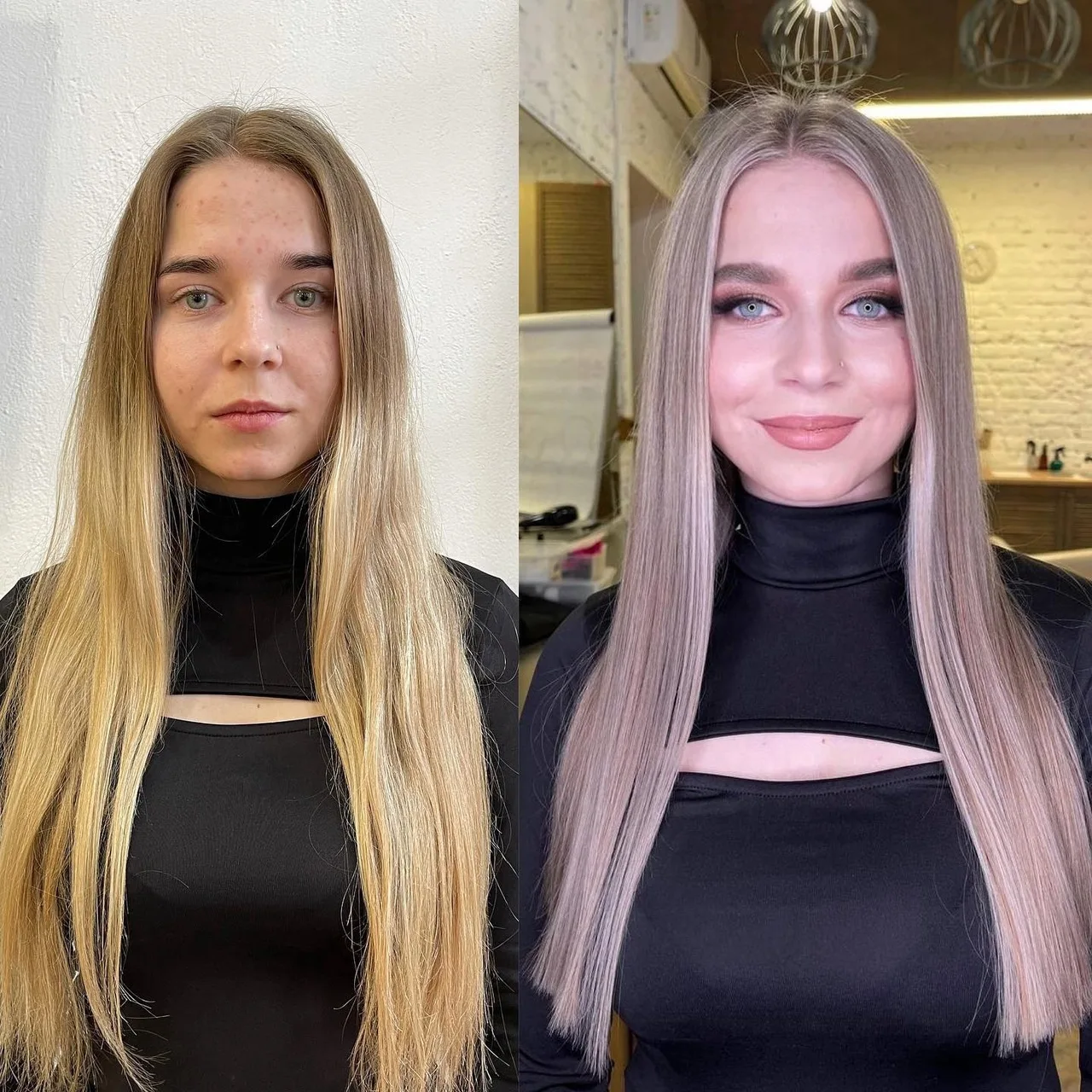 🔝💗 Если Хочется освежить образ, скинуть пару десятков лет, максимально плавно замаски...