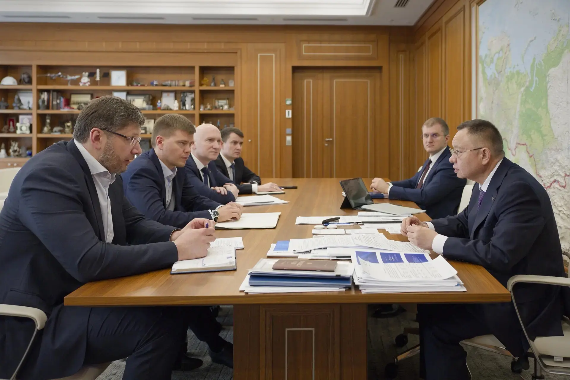 📌Глава Минстроя России Ирек Файзуллин провел совещание по вопросам актуализации законо...