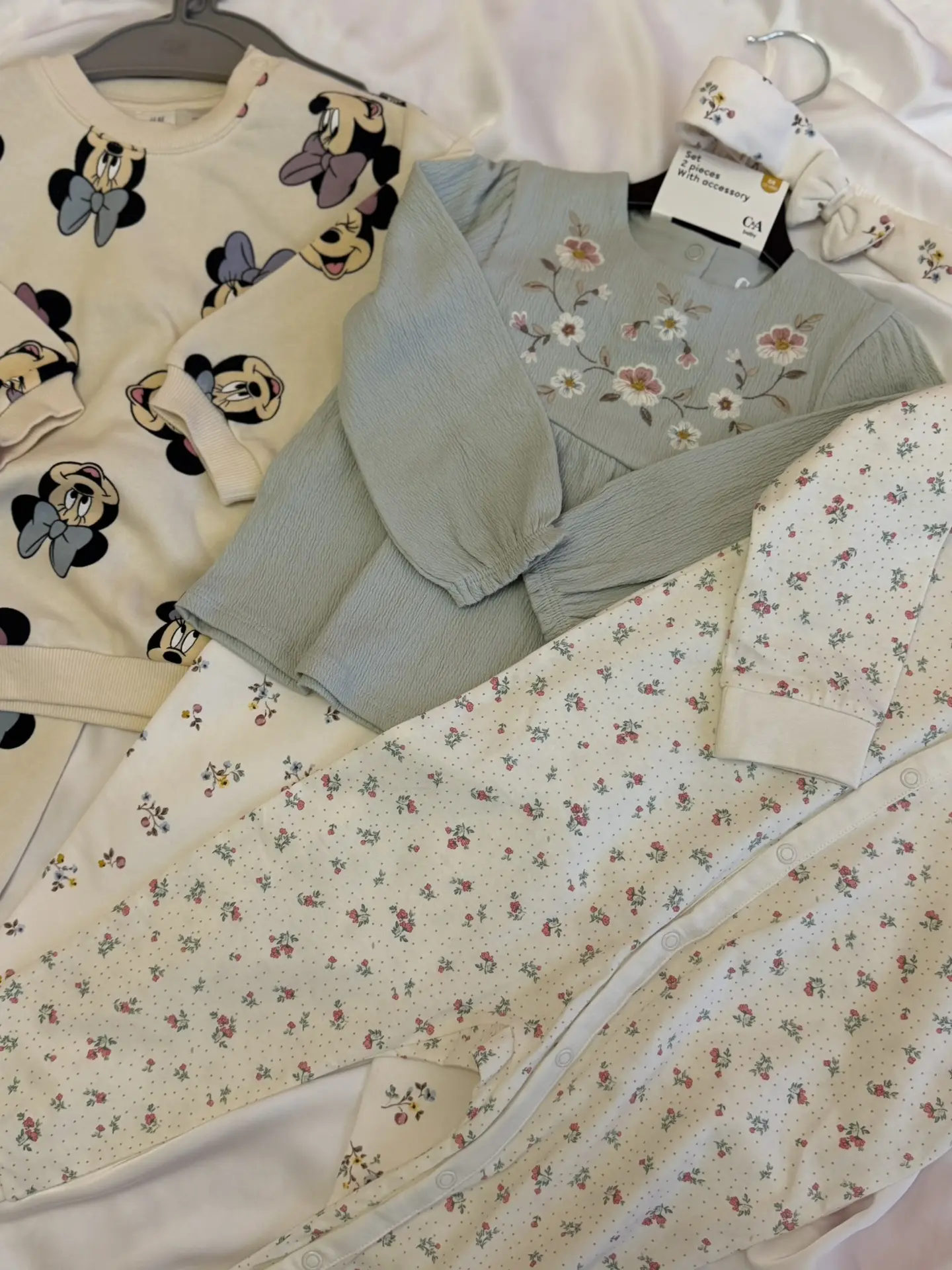 Мини лот на девочку 86р H&M, C&A🇩🇪