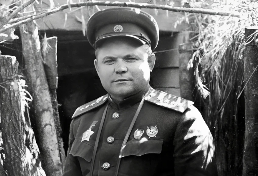 15 апреля 1944 года от раны, полученной в стычке с бандеровцами, скончался командующий ...