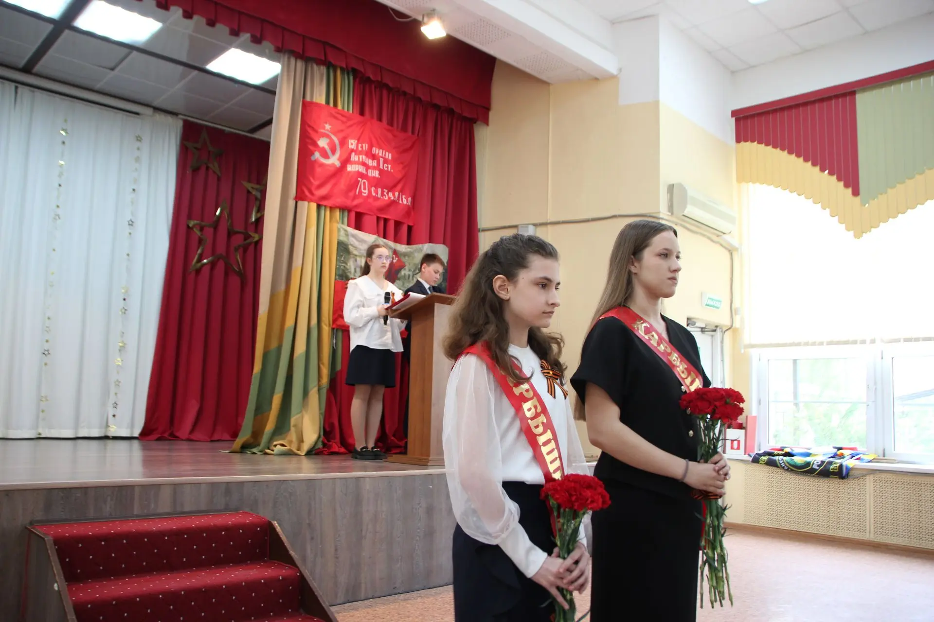 Неугасима память поколений: Балашихинский лицей отметил 81-ю годовщину Победы 8 мая в Балашихинском 