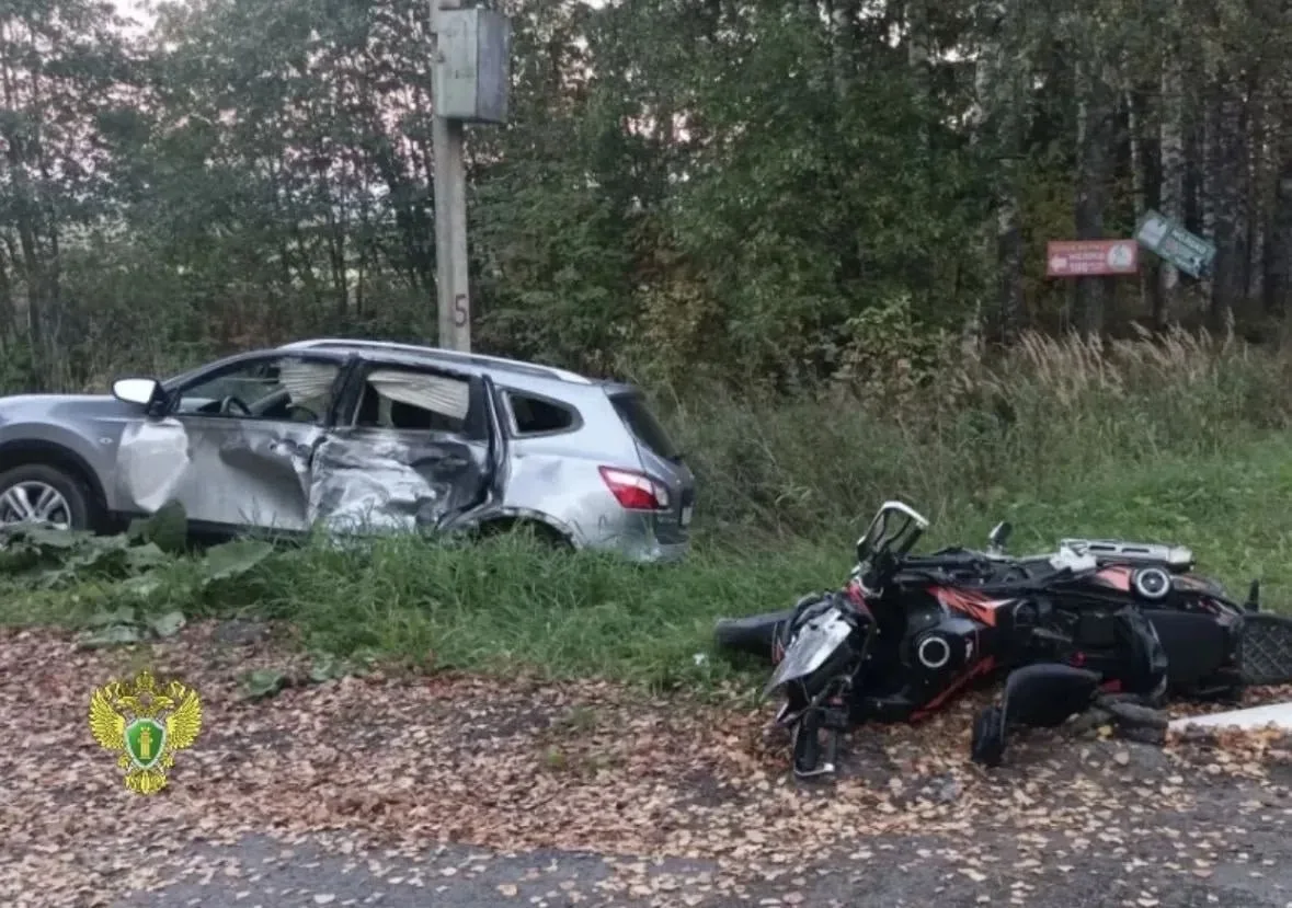 Смертельное ДТП произошло вечером 16 сентября на 12 км дороги «Кострома — Красное-на-Во...