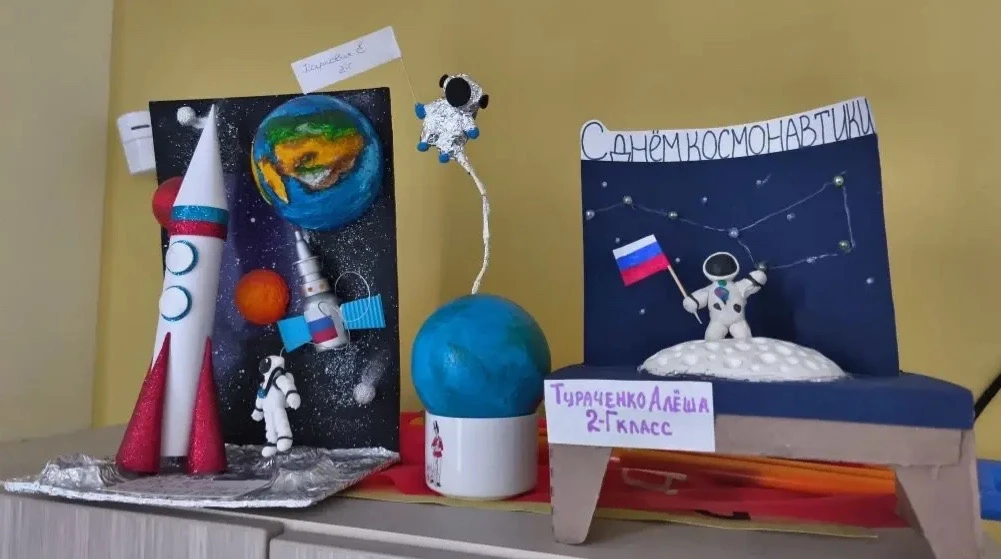🚀 Выставка «Ракеты будущего» «Космические корабли»  Представляем экспозицию от 5-6 классов и 2-Г, по