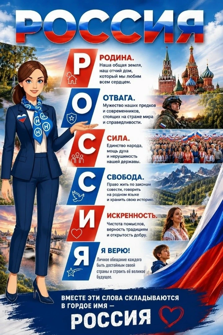 🇷🇺День России — праздник, объединяющий нашу многонациональную страну!
 
12 июня мы отмечаем один и