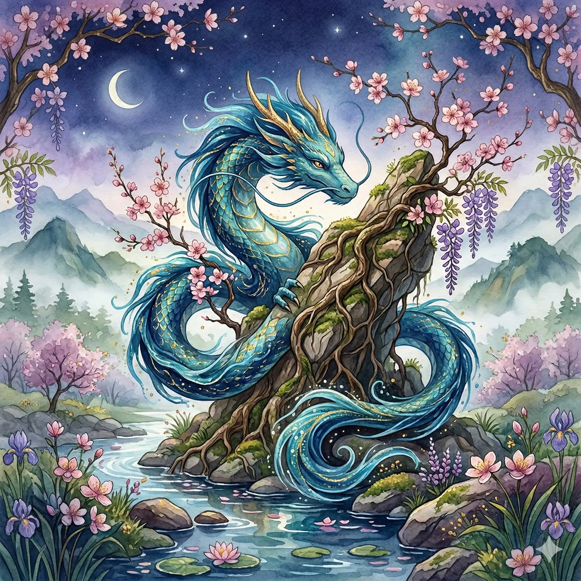 🐉 Апрель. Месяц Водного Дракона 壬辰 (4 апреля – 4 мая)