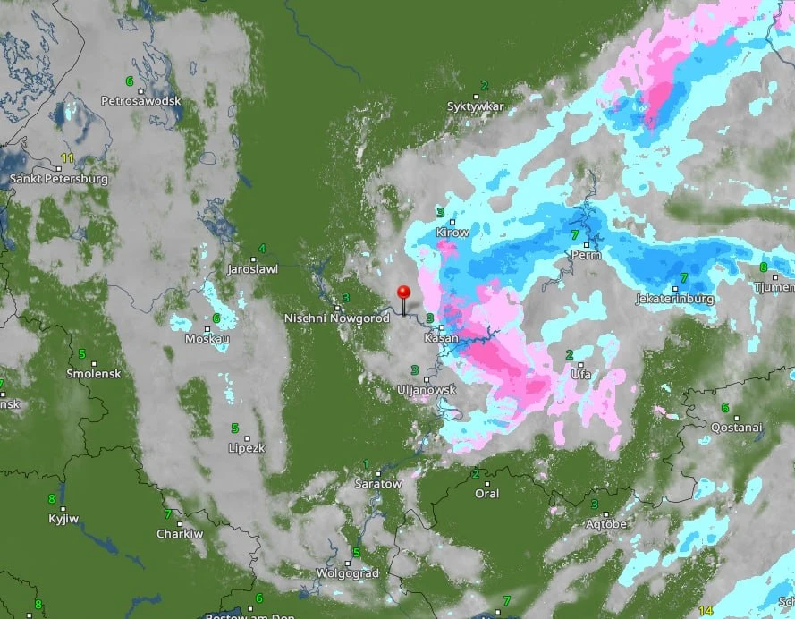 ❄️❄️❄️ В ночь на субботу в Татарстане и Башкирии ожидаются первые снегопады. Учитывайте...