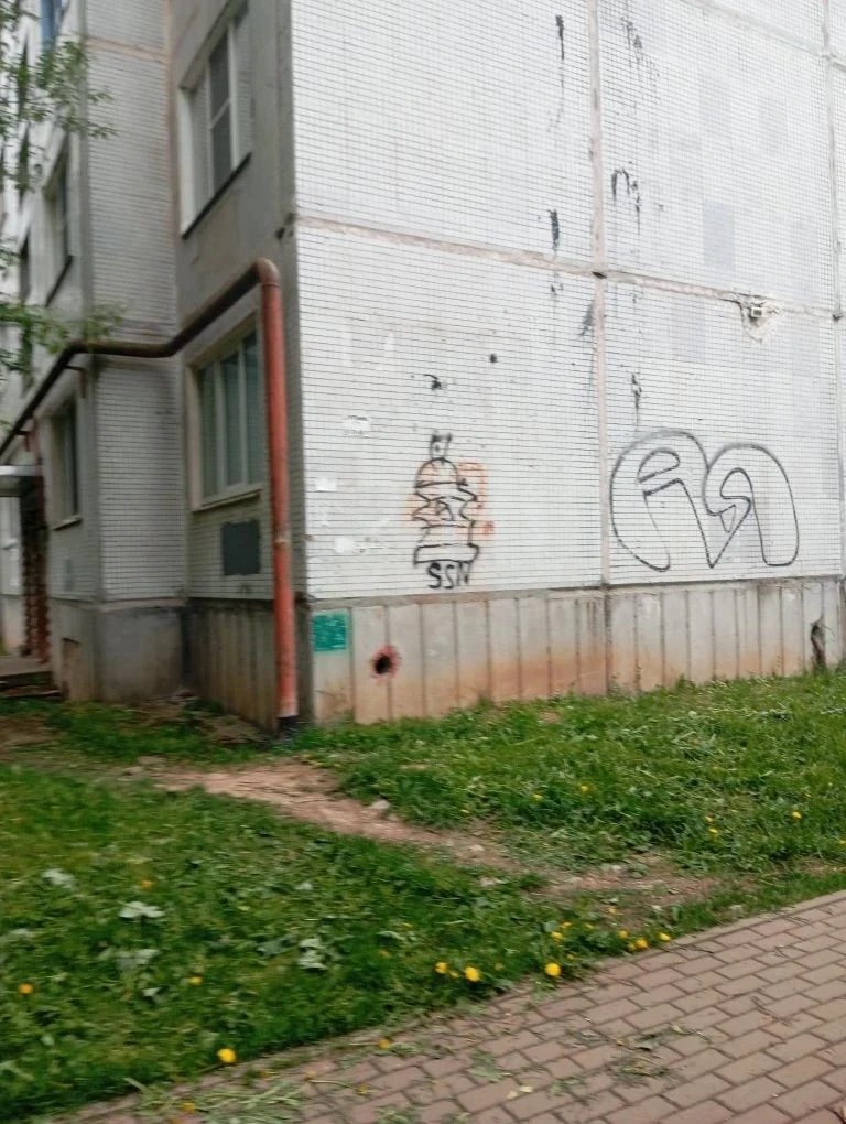 Произведен покос придомовых территорий.