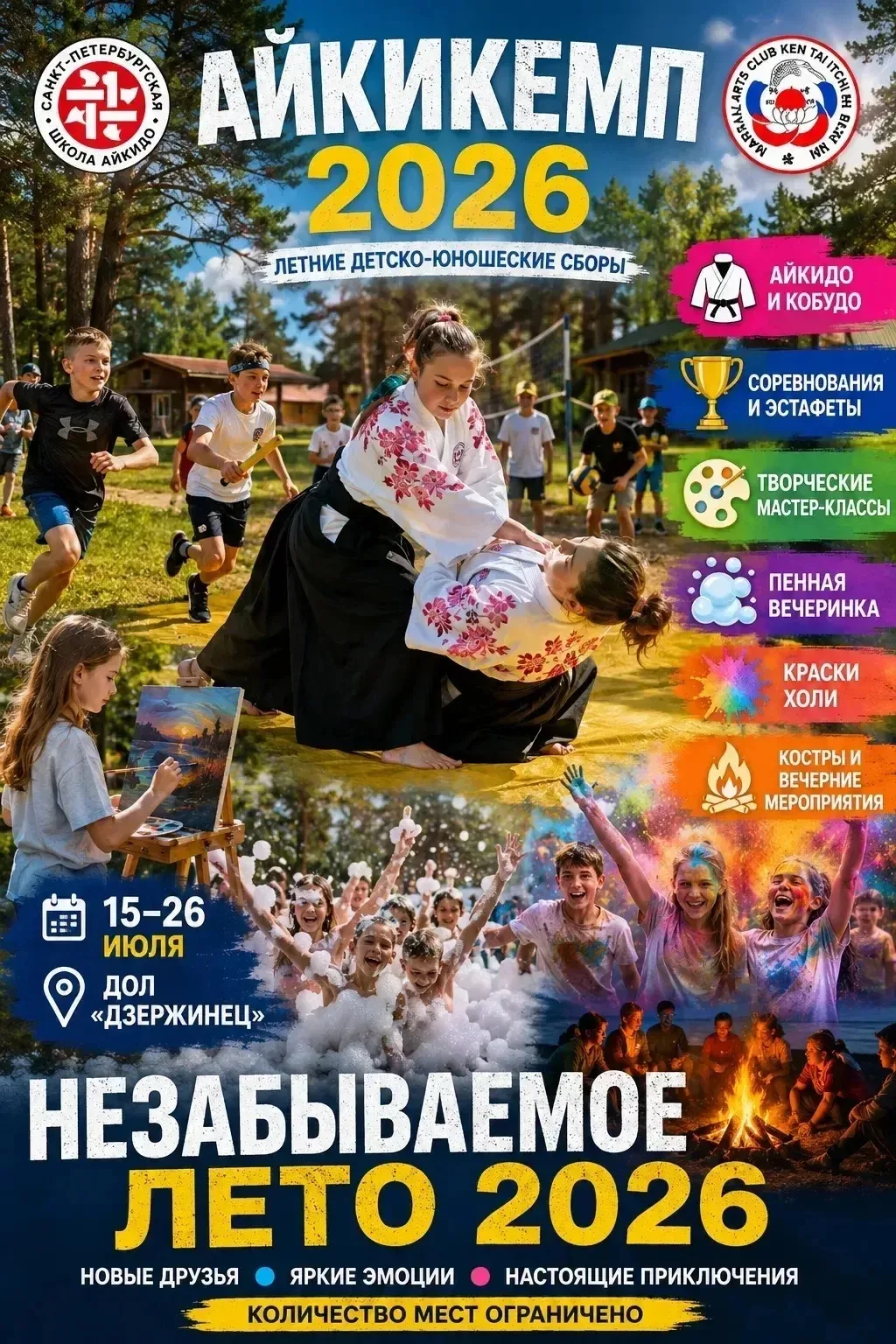 ЛЕТО, КОТОРОЕ ИЗМЕНИТ ВАШЕГО РЕБЕНКА! 🏆

Устали видеть, как Ваш ребенок пропадает в виртуальном ми