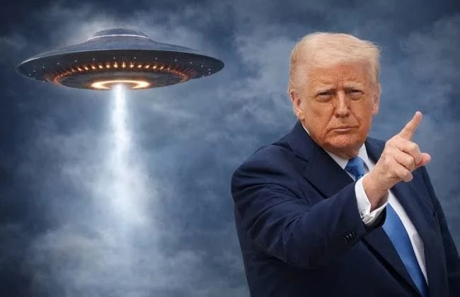 А помните Трамп обещал опубликовать "шокирующие материалы" об НЛО?