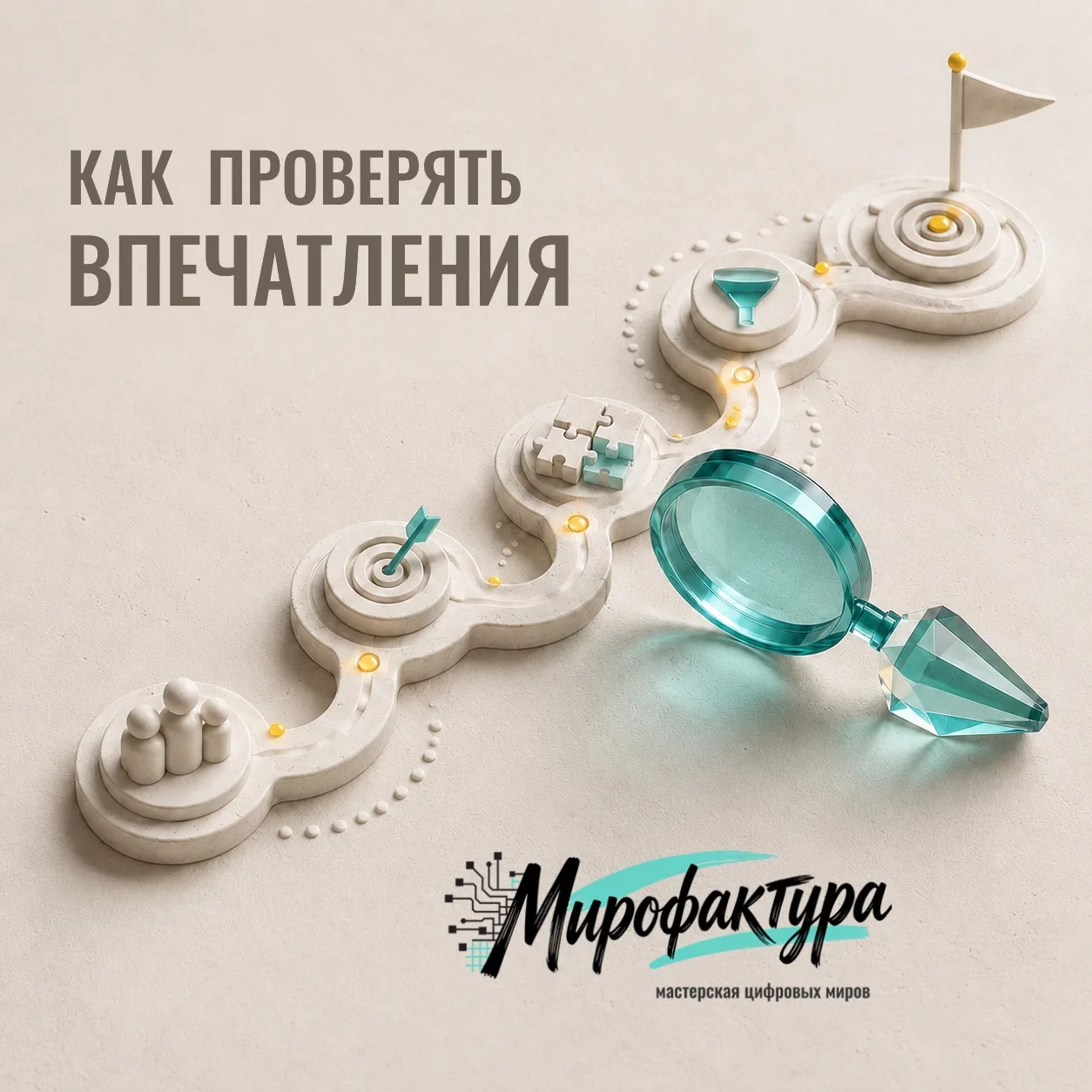 Как проверить впечатления?

Ваши впечатления, это, конечно, хорошо. Но увеличат ли они мою прибыль? 
