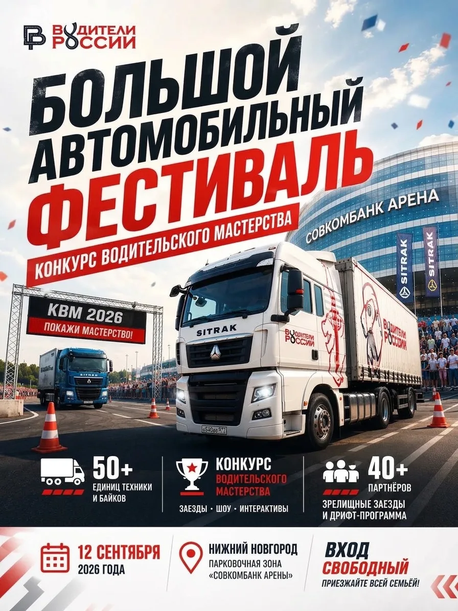 🔥 12 сентября 2026 года Нижний Новгород взорвётся адреналином и мастерством - станьте ...