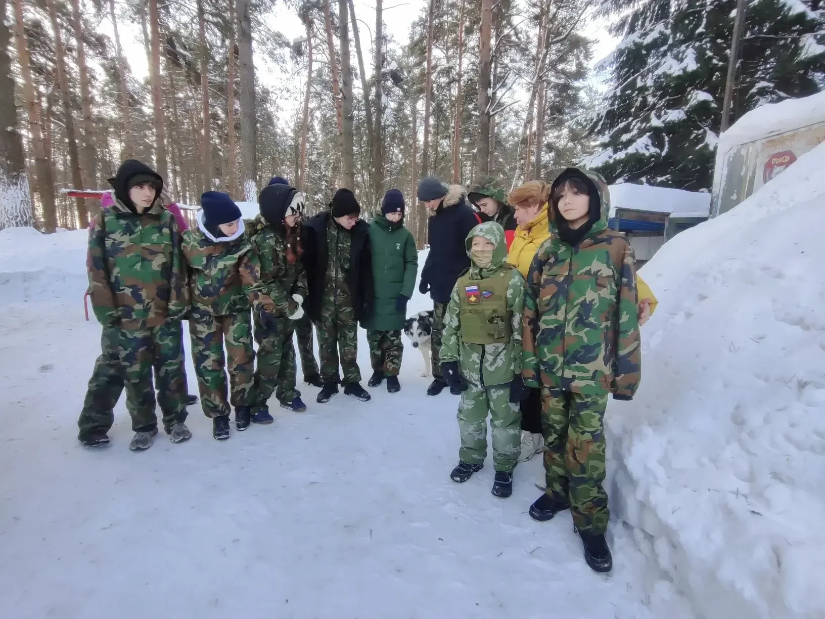 Кадетское праздничное утро.09.00 Снегири-Ленино, чемпионат по военному лазертагу. Мы сделали это! 10