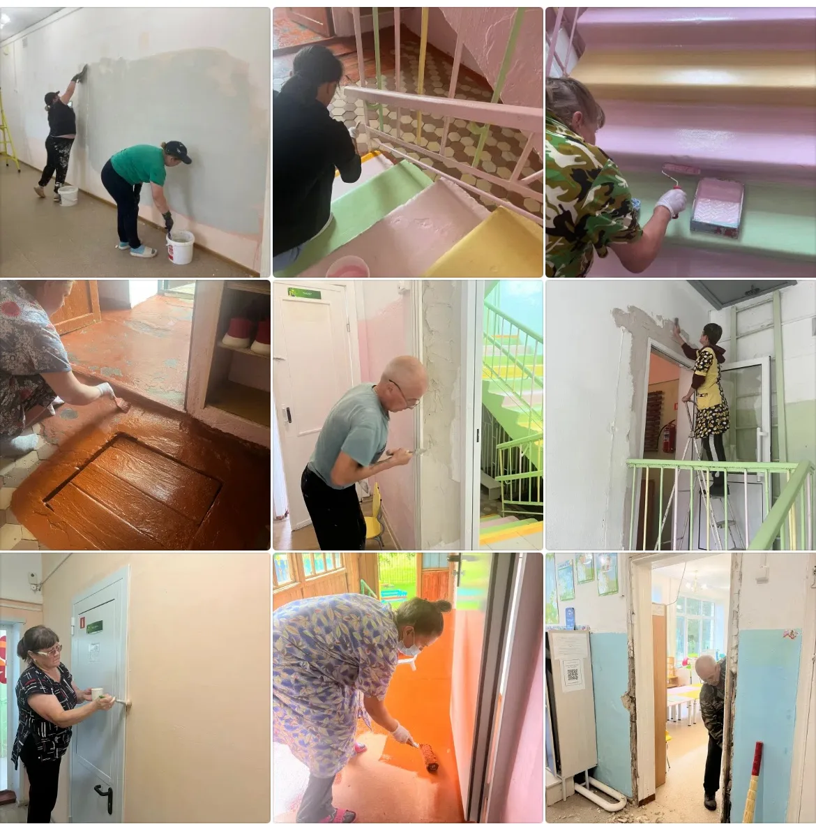 🧱 Наш ремонт в разгаре: как преображается детский сад!