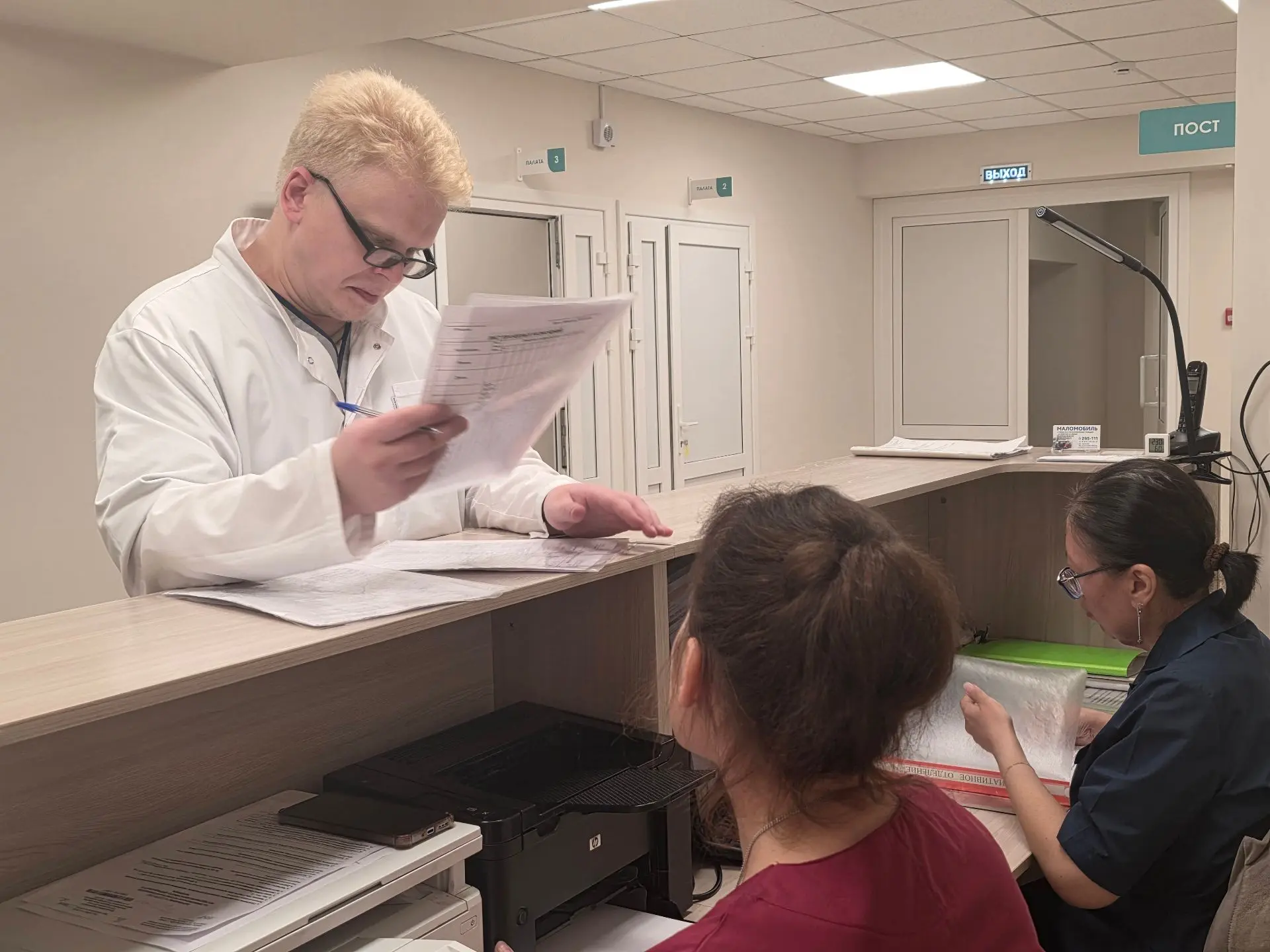 ✔️ В областном онкологическом диспансере завершился капитальный ремонт паллиативного отделения. Усло