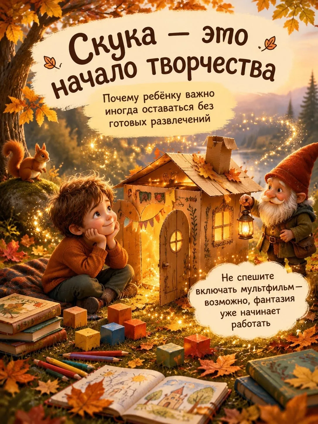🍂 Скука — это не пауза, а старт для чего‑то удивительного! ✨