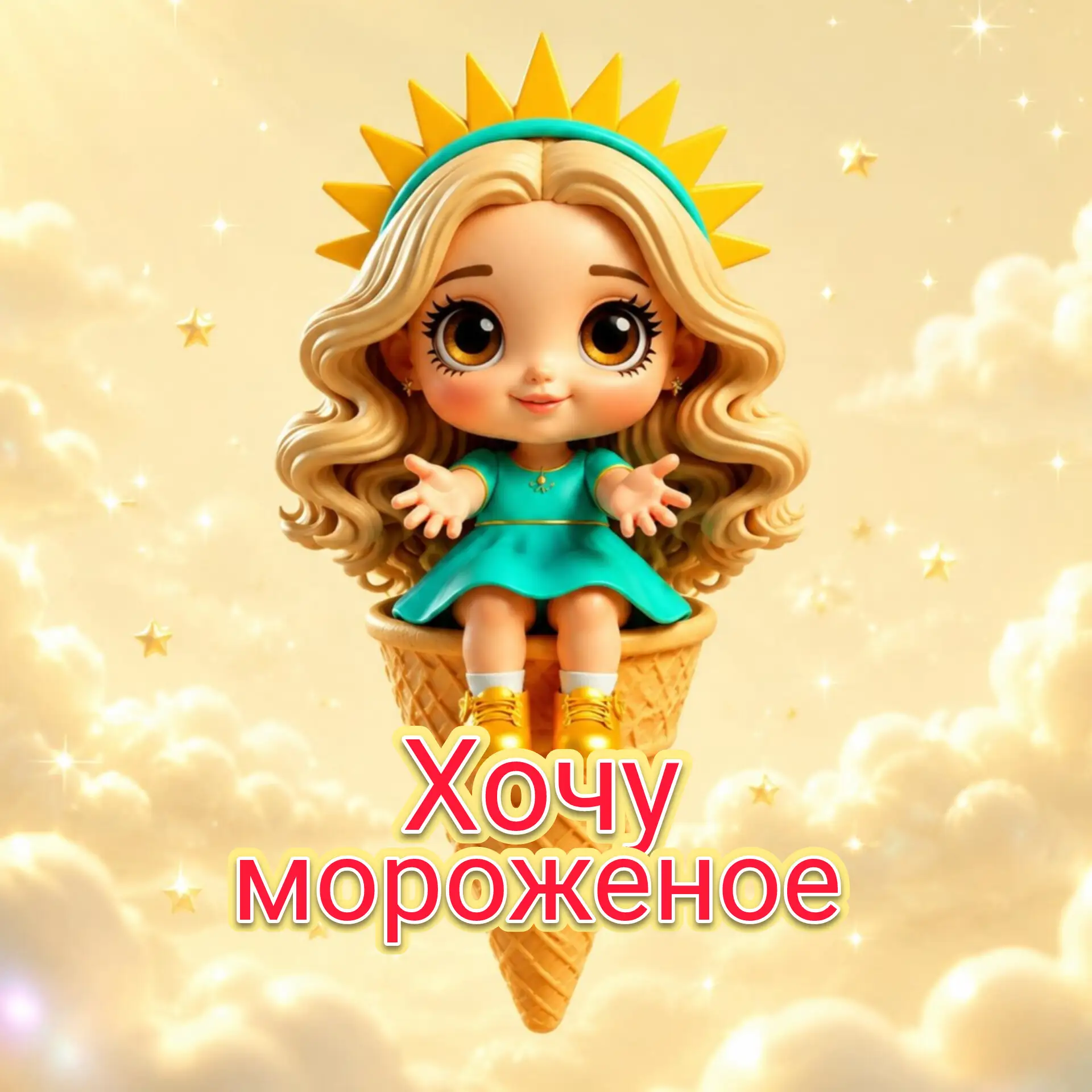 💥 Наша Лучинка проголодалась!
 Её ждёт вкусное мороженое, но без вашей помощи не обойтись.🍨🍦 
Пер
