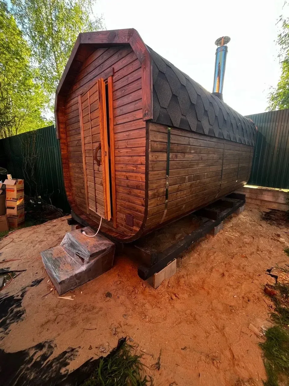 Наша баня «Квадро» 4*2.1 в стандартном исполнении ✅