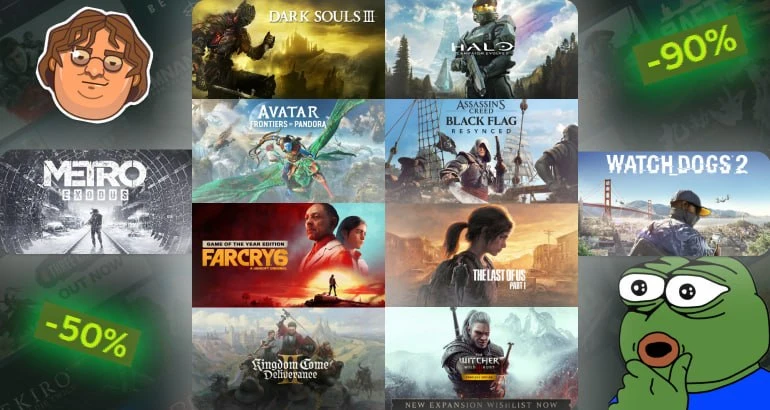 🎮 Топ 10 Triple-A проектов с хорошей скидкой