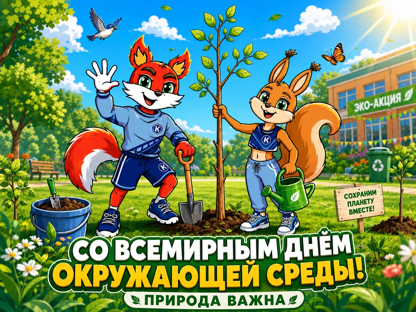 🌿 Со Всемирным днём окружающей среды