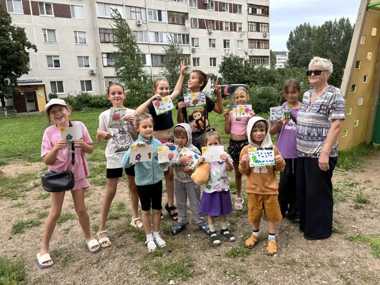 🔆🌱☀️20 августа, в рамках проекта «Лето во дворах» муниципального образования «город У...