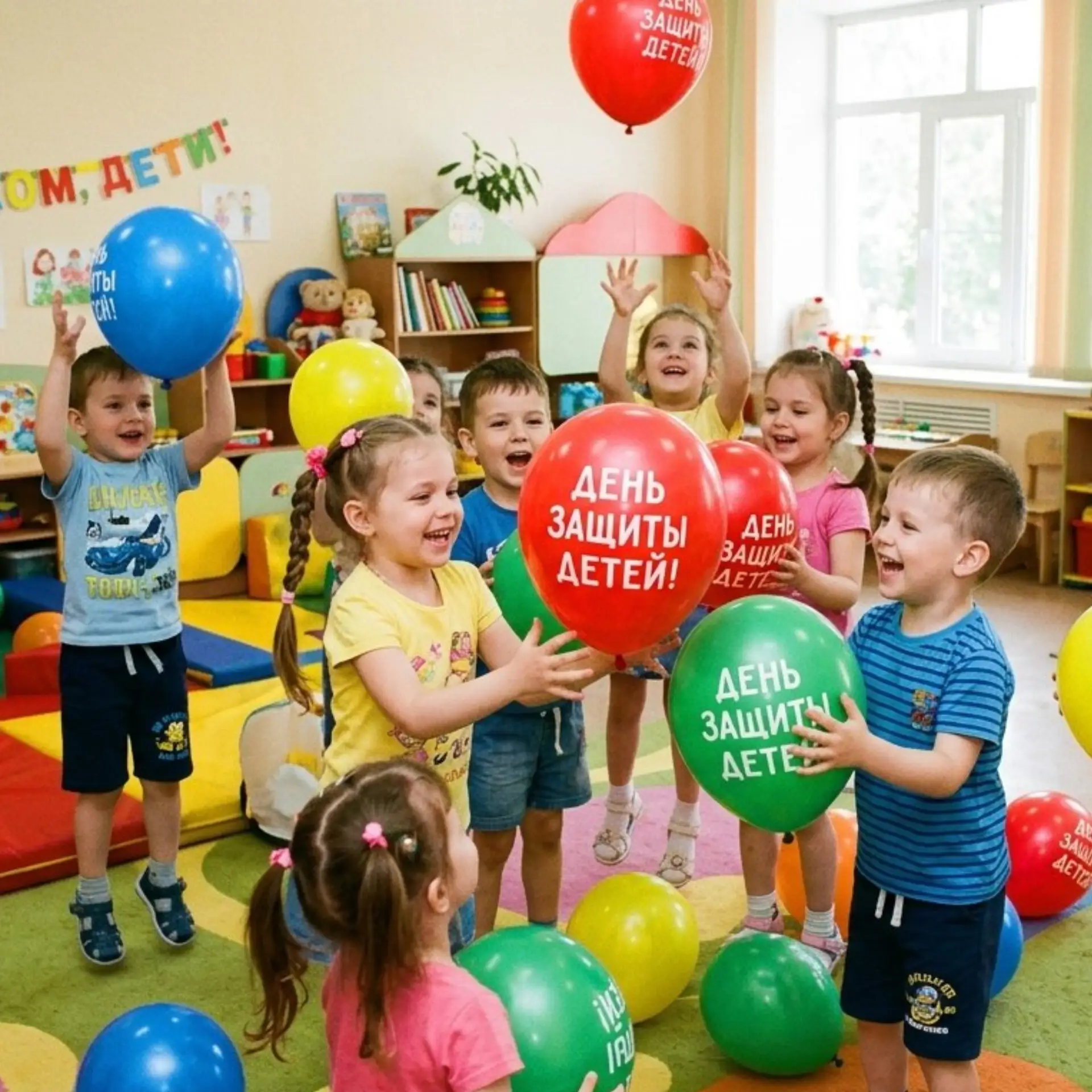 Сегодня в  1 младшей группе царила невероятная атмосфера радости! 😃