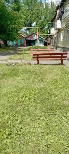 Выполнены работы по покосу по ул. Кузнецкая д.15а