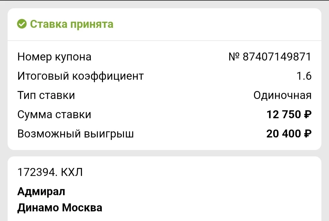 Хоккей 🏒