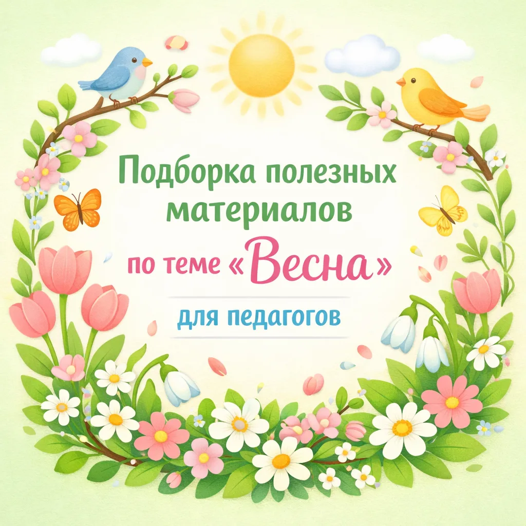 Мы собрали полезные материалы по теме «Весна» - готовые идеи для занятий, оформления и ...