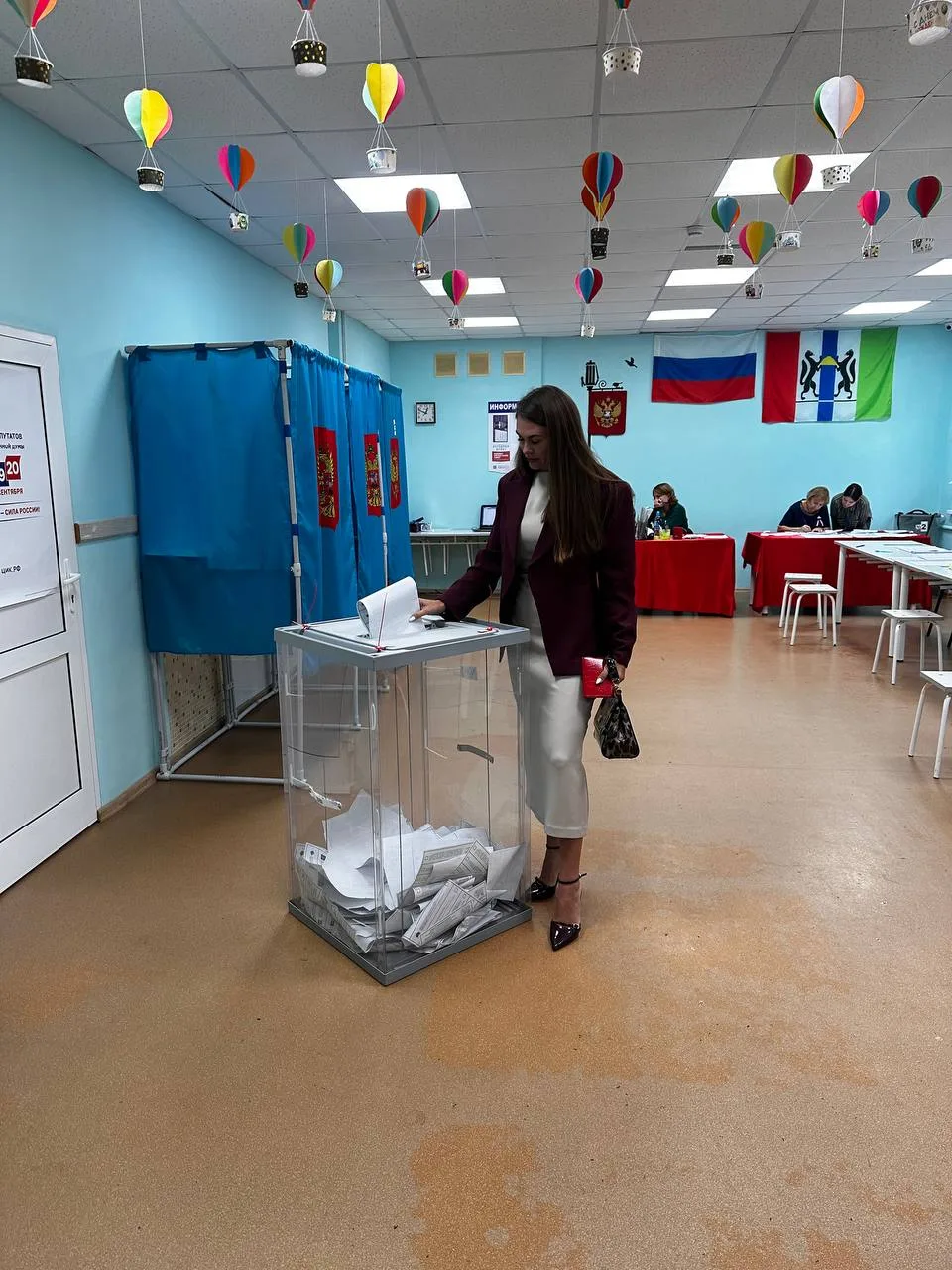 🇷🇺На выборах в депутаты Государственной Думы РФ активную гражданскую позицию показыва...