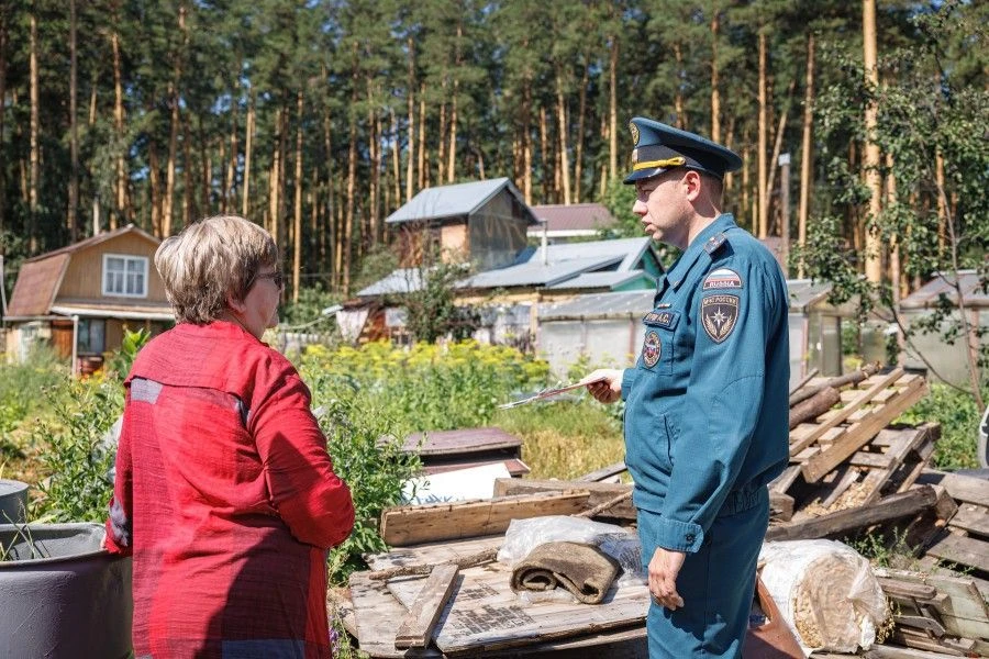 Напоминаем жителям Академического района о мерах пожарной безопасности