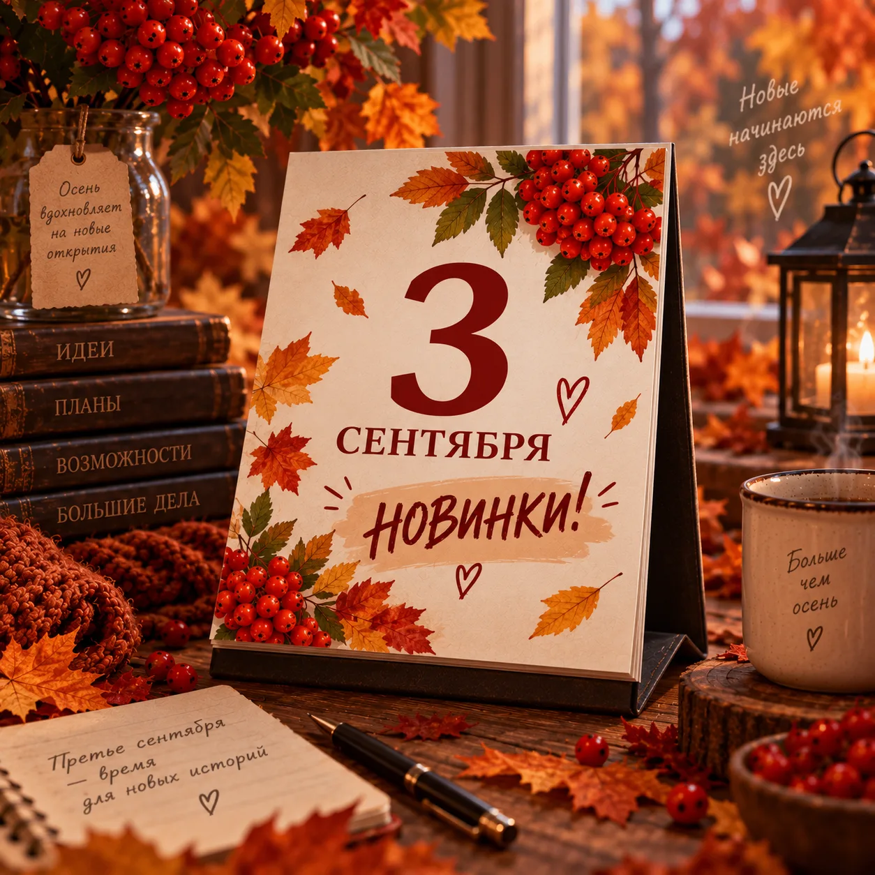 Я календарь переверну... и вот Вам новое меню