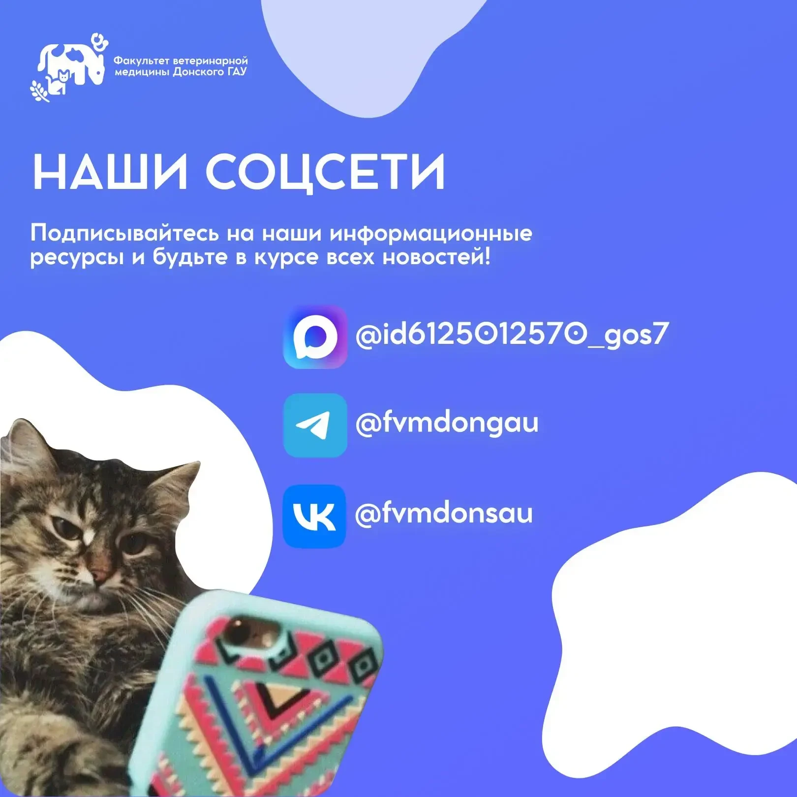 Все новости факультета — в одном клике ➡️