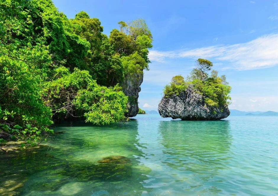 Остров Пакбиа, Таиланд 🇹🇭  🔹 Пакбиа - остров в Таиланде, входящий в состав архипелага Хонг.  На остр