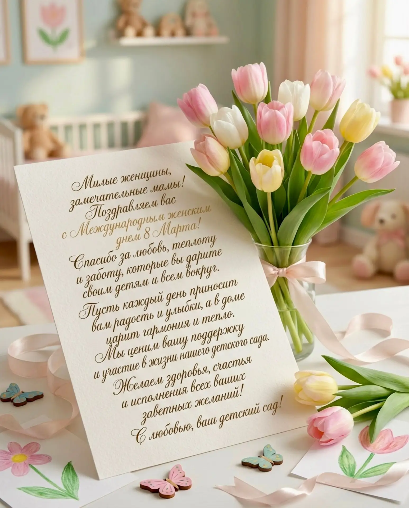 ✨Дорогие наши мамы, бабушки и девочки!✨