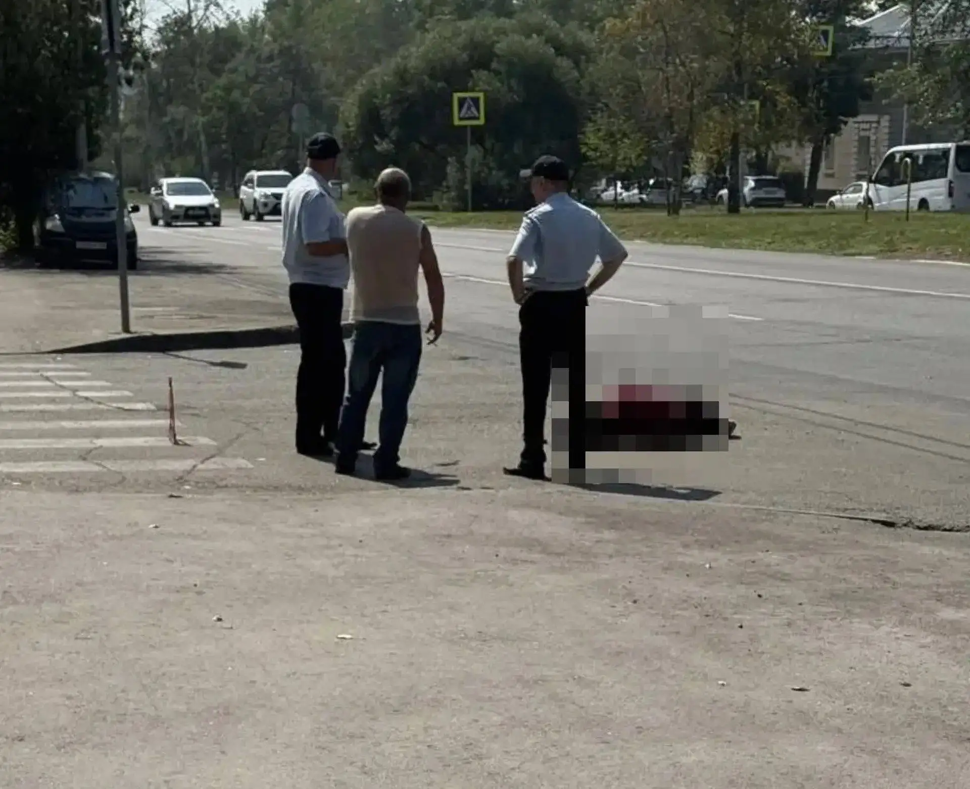 Человека сбили возле парка «Солнечный ветер» в Барнауле.