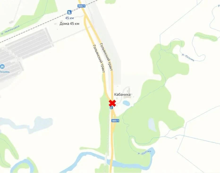 С завтрашнего дня на трассе Ижевск — Аэропорт закроют перекрёсток, ведущий к роднику в ...