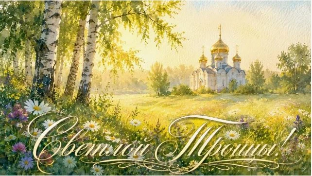 🌳 С праздником Святой Троицы! 🌳