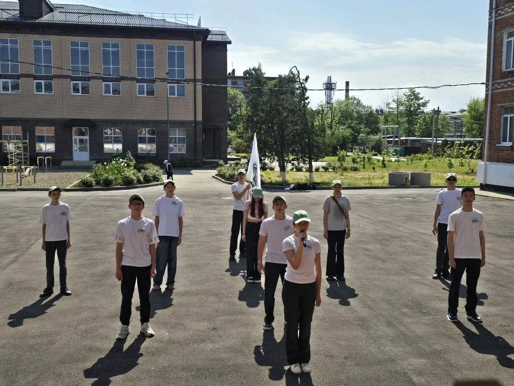 🇷🇺 В Афипском лицее с размахом прошла «Зарница-2026» для 5–10 классов 💥  8 мая, в канун великого Дня